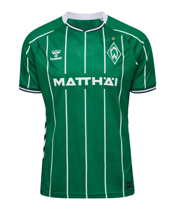 hummel sv werder bremen trikot home 20252026 grün f6801