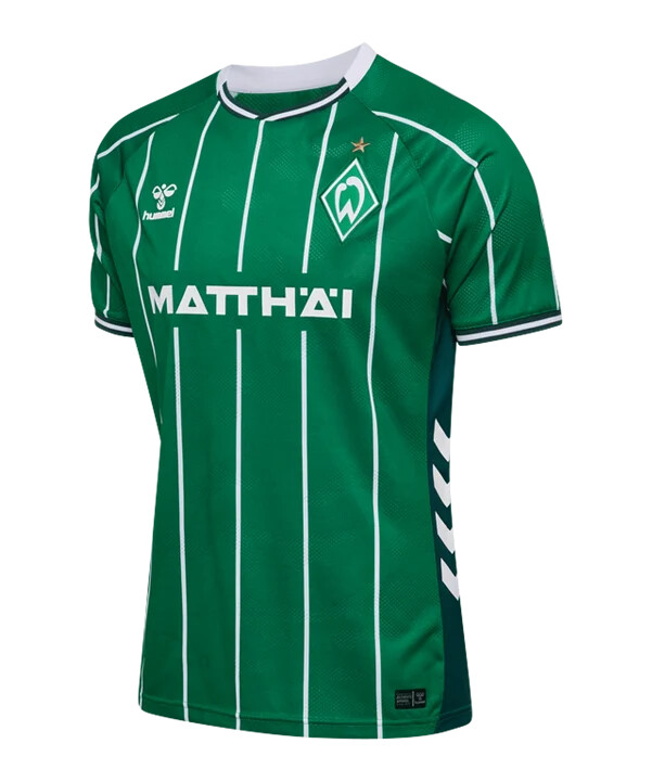 hummel sv werder bremen trikot home 20252026 grün f6801