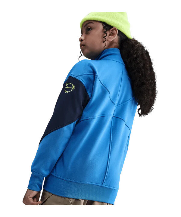 nike tottenham hotspur präsentationsjacke kids blau f428