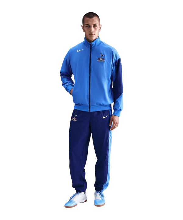 nike tottenham hotspur präsentationsjacke blau f428