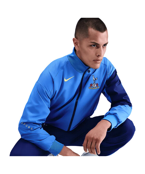 nike tottenham hotspur präsentationsjacke blau f428
