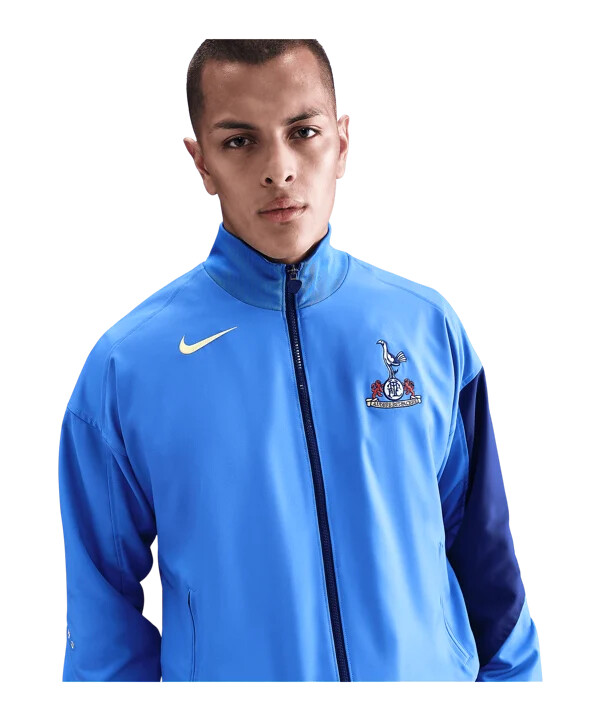 nike tottenham hotspur präsentationsjacke blau f428
