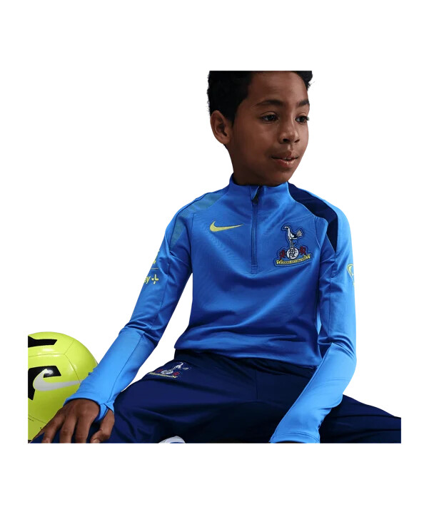 nike tottenham hotspur drill top sweatshirt kids blau f428