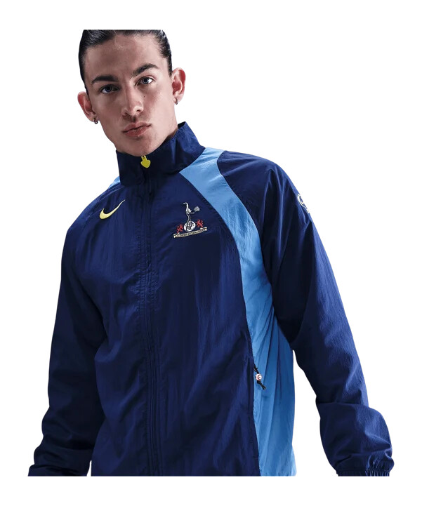 nike tottenham hotspur t90 track jacke blau f492