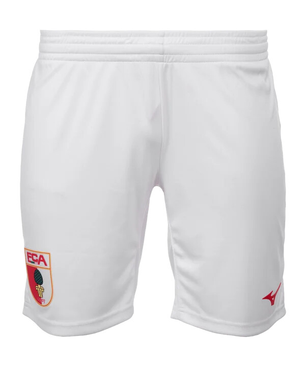 mizuno fc augsburg short home 20242025 weiss f07