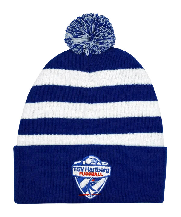 tsv hartberg nhl bronx beanie bommel weiss blau