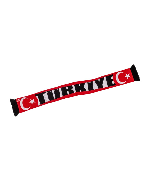 tff türkei schal em 2024 rot