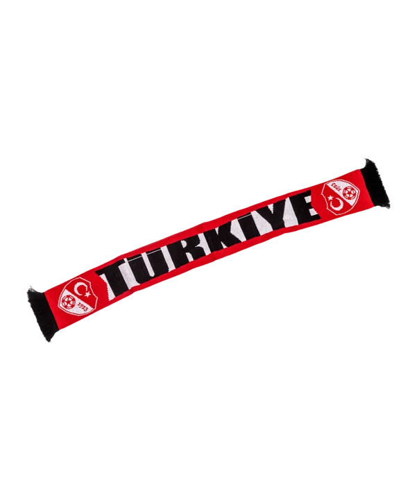 tff türkei schal em 2024 rot