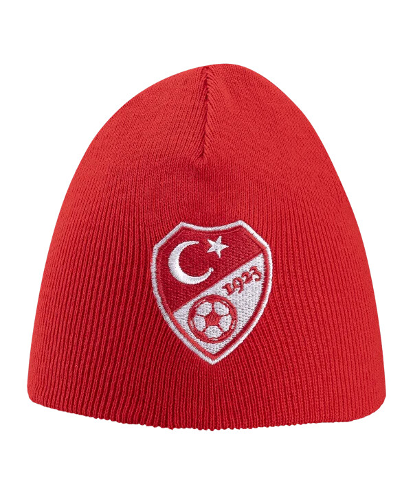 tff türkei beanie em 2024 kids rot