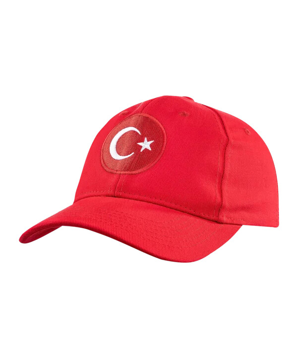 tff türkei logo cap em 2024 kids rot