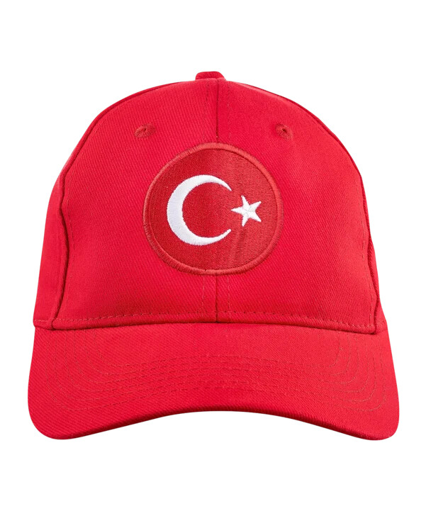 tff türkei logo cap em 2024 kids rot