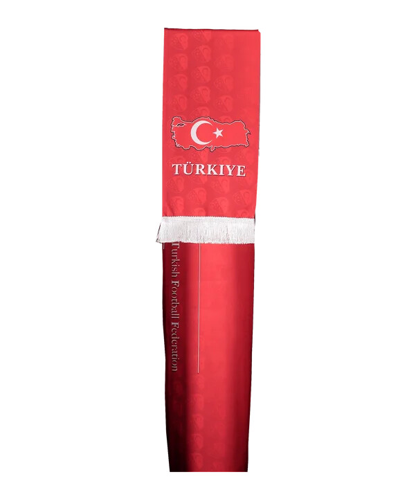 tff türkei schal poly em 2024 rot