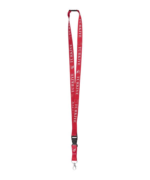 tff türkei lanyard em 2024 rot