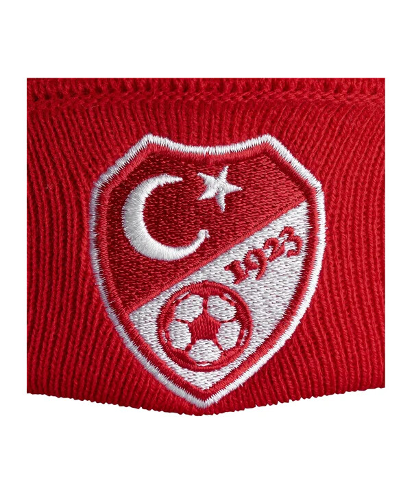 tff türkei beanie bronx em 2024 rot