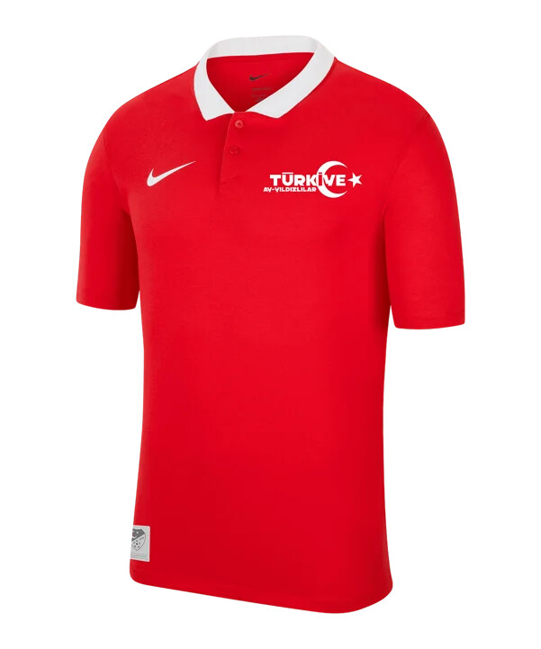 nike tff polo ec 2024 rot