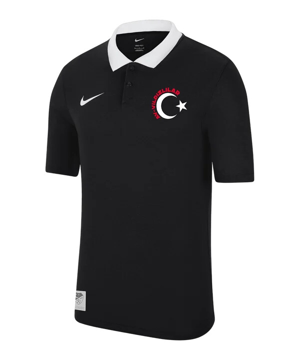 nike tff polo ec 2024 schwarz