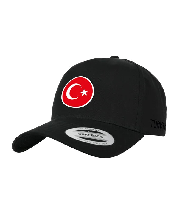 türkei tff türkiye black series cap schwarz