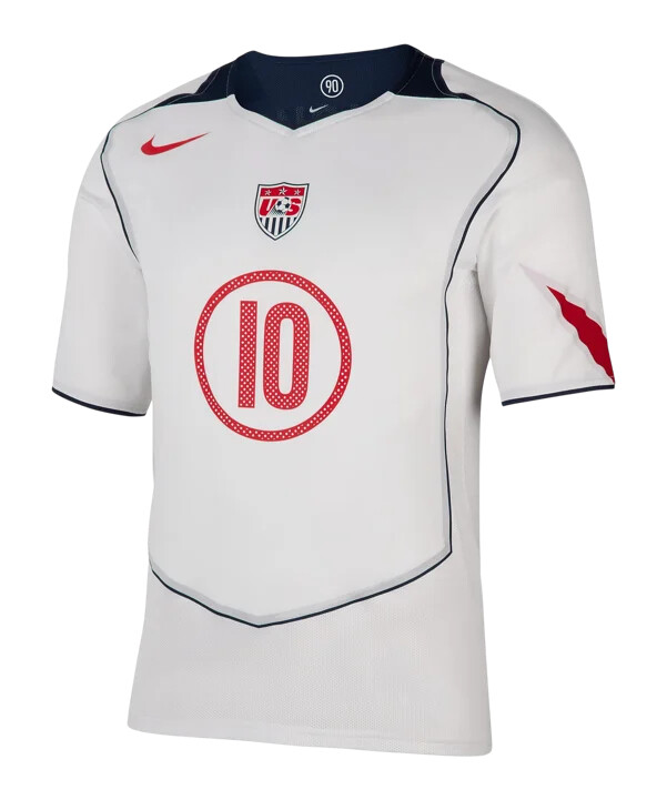 nike usa reissue 2004 donovan 10 trikot weiss f100