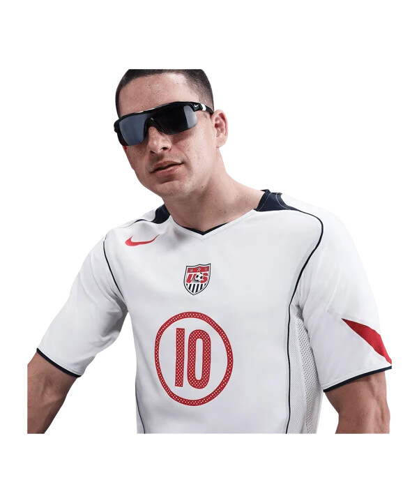 nike usa reissue 2004 donovan 10 trikot weiss f100