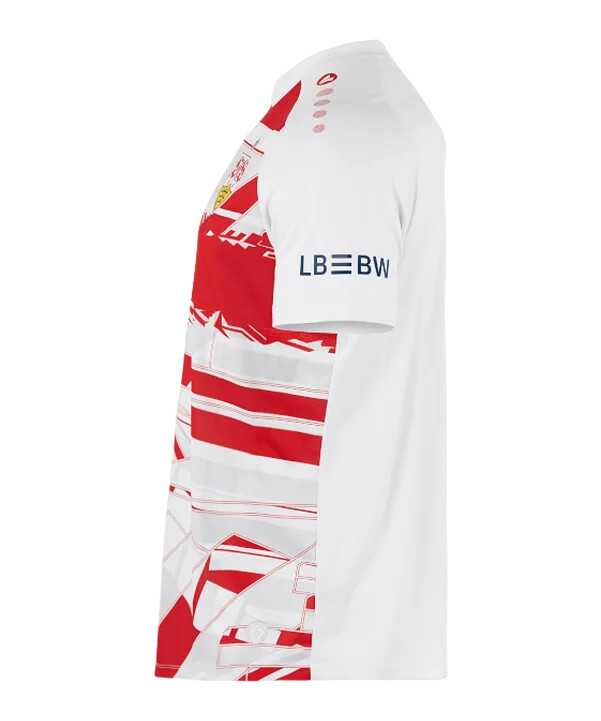 jako vfb stuttgart warm-up t-shirt kids weiß f656