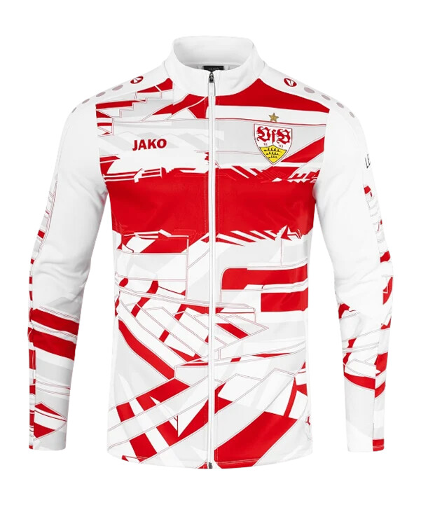 jako vfb stuttgart einlauf jacke weiß f656