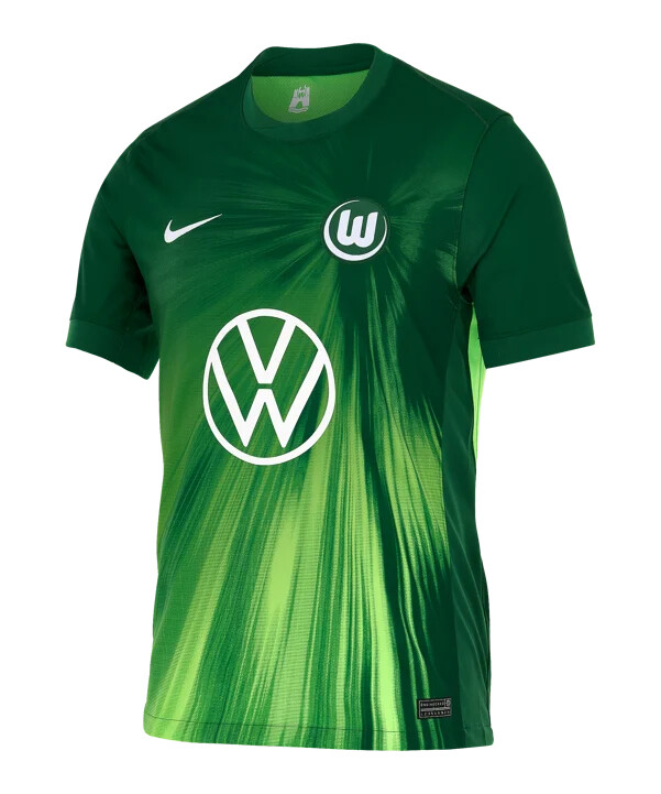 nike vfl wolfsburg trikot home 20252026 grün f341