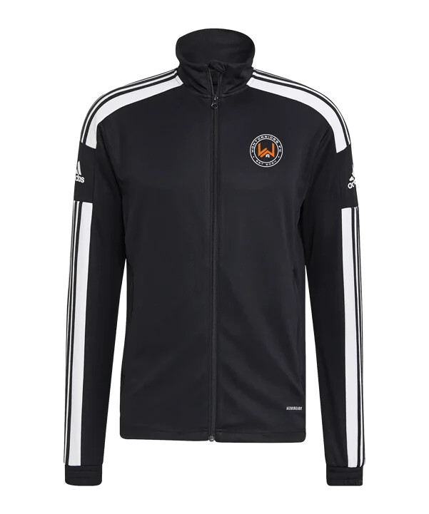 adidas wontorriors fc trainingsjacke schwarz