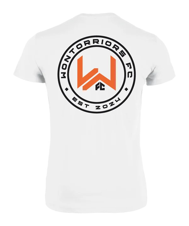 wontorriors fc fan t-shirt weiss fc001