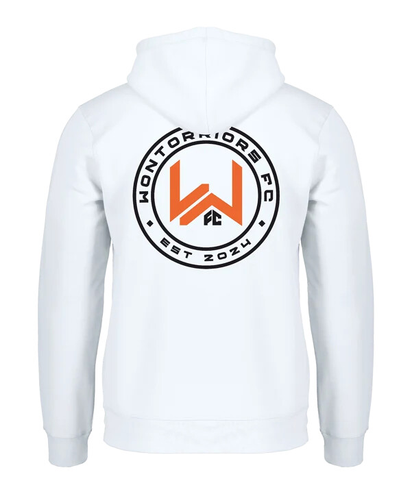 wontorriors fc fan hoody weiss fc001