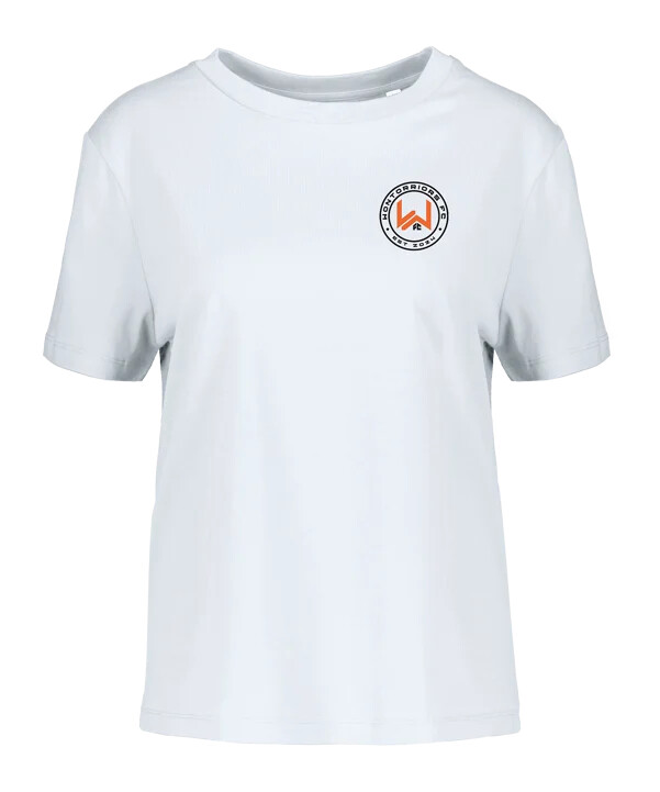 wontorriors fc fan t-shirt damen weiss fc001