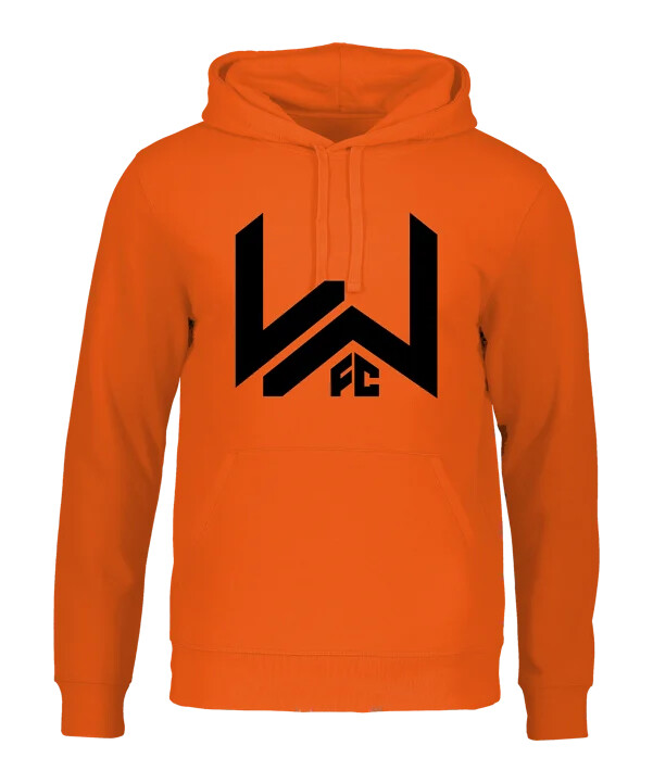 wontorriors fc fan hoody orange fc251